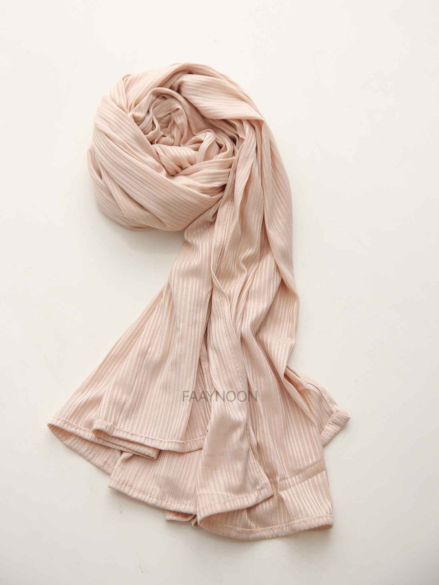 Ribbed Jersey - Nude – Faaynoon