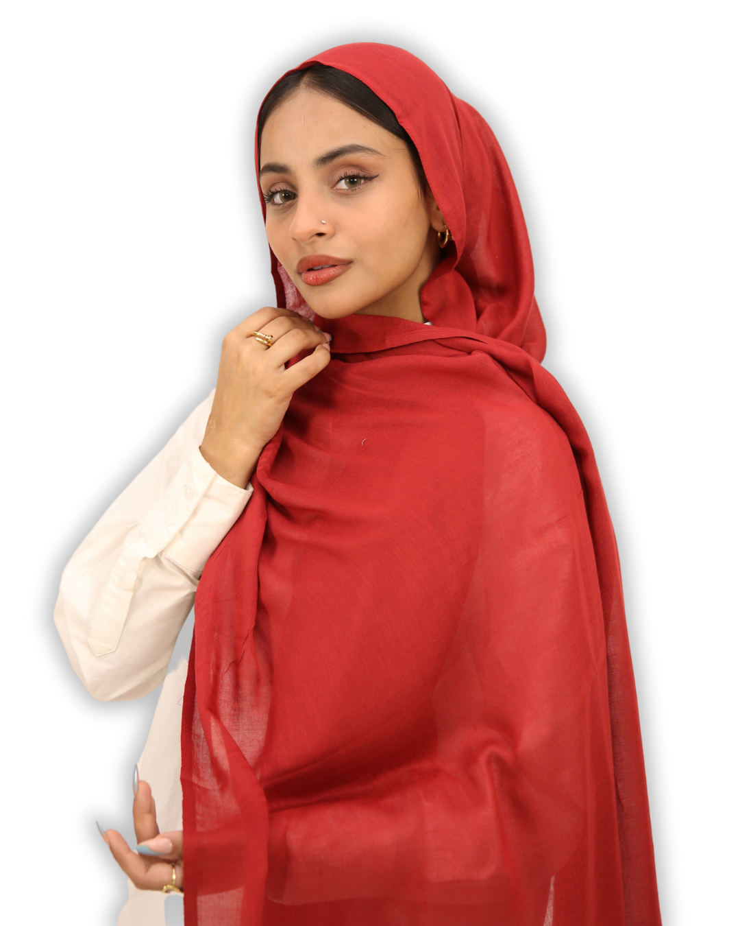 Modal Hijab - Red