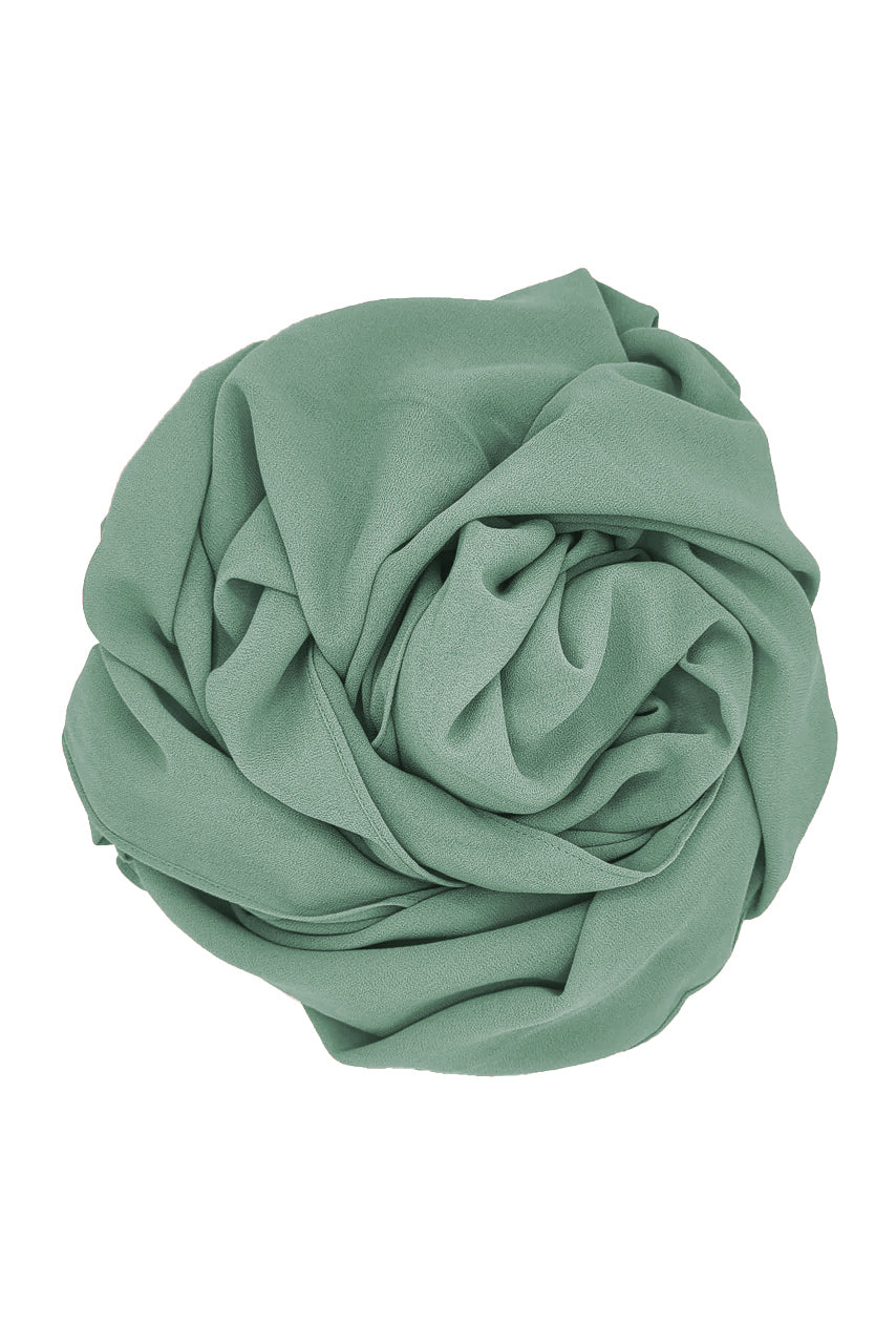 Luxury Chiffon Georgette - Aqua marine