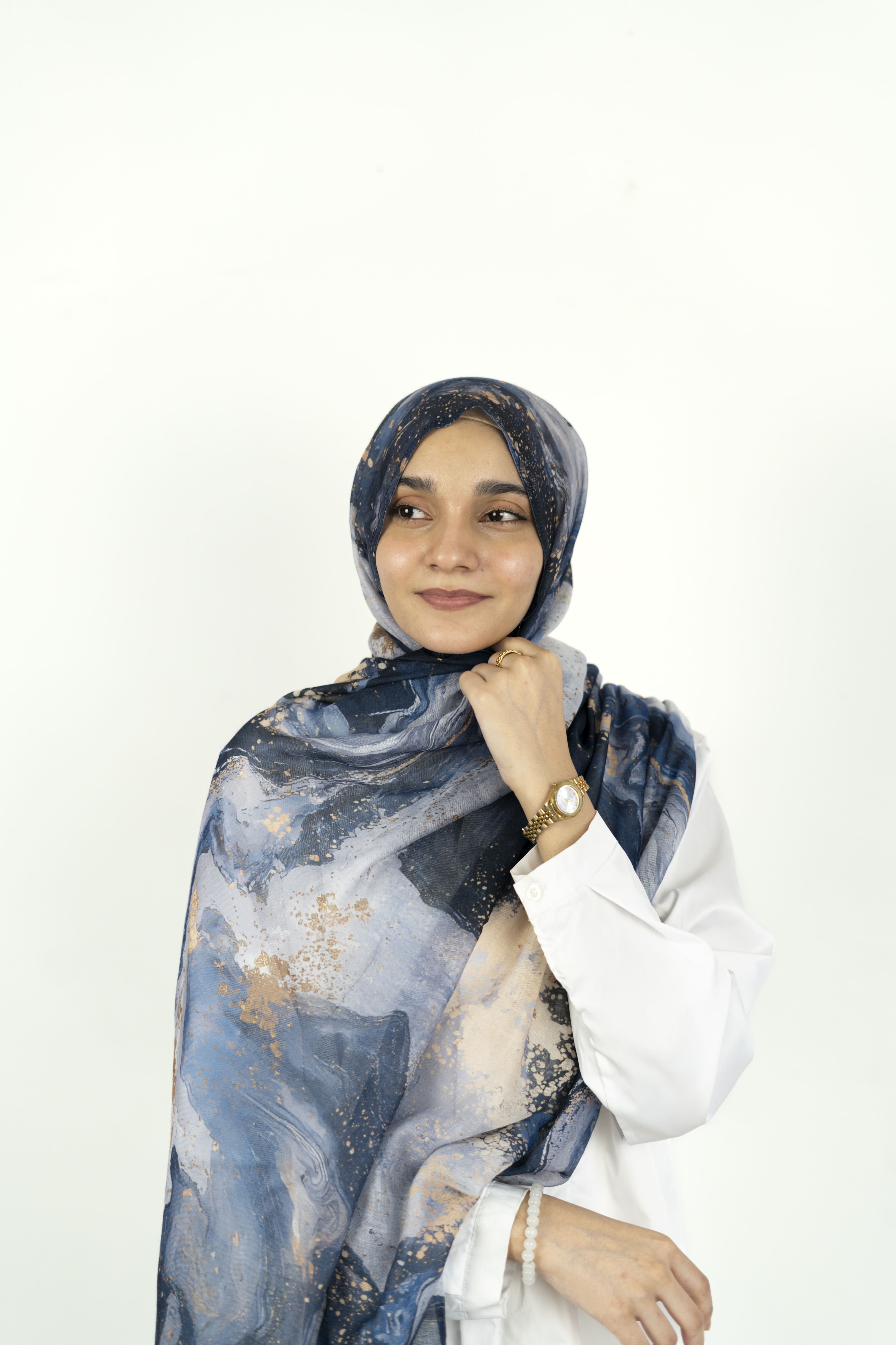 Galaxy Dream - Printed Modal Hijab
